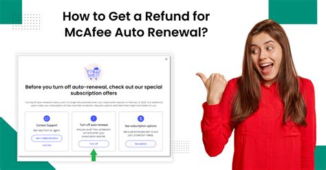 mcafee auto renewal refund